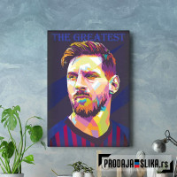 Lionel Messi Pop Art I