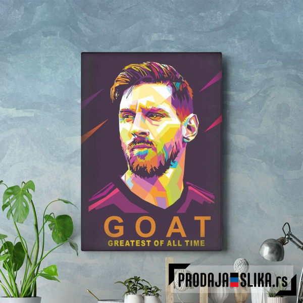 Lionel Messi Pop Art III