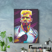 Sergio Aguero Pop Art Wpap