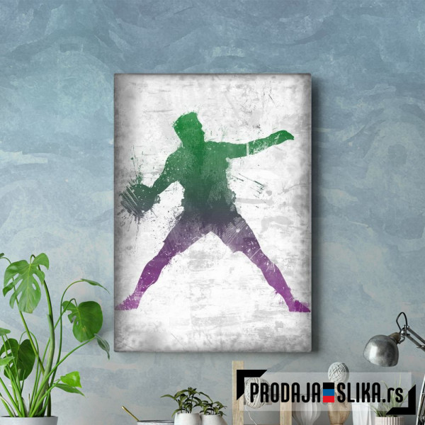 Soccer player painted 3