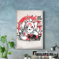 Nine tailed fox spirit