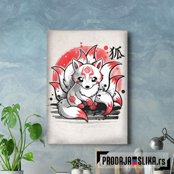 Nine tailed fox spirit