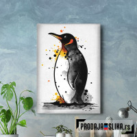 Penguin watercolor
