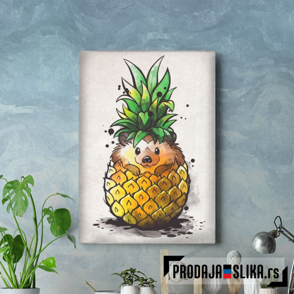 Pineapple hedgehog