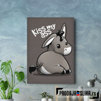 kiss my ass donkey