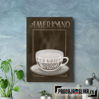 Americano Coffee Sign