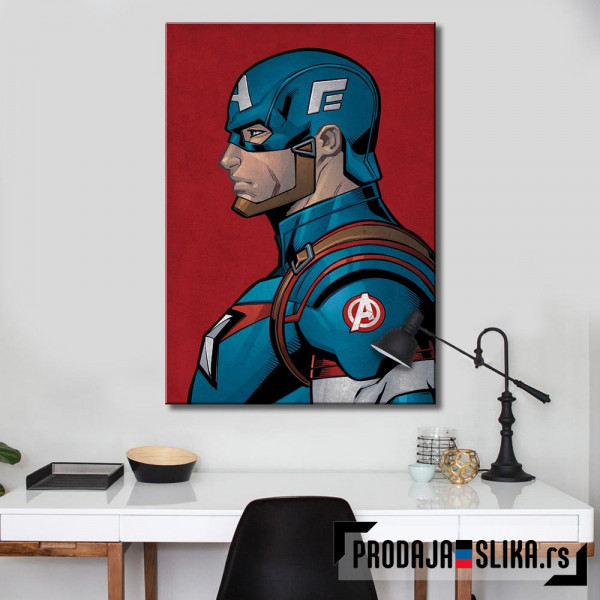 Captain America - profil 