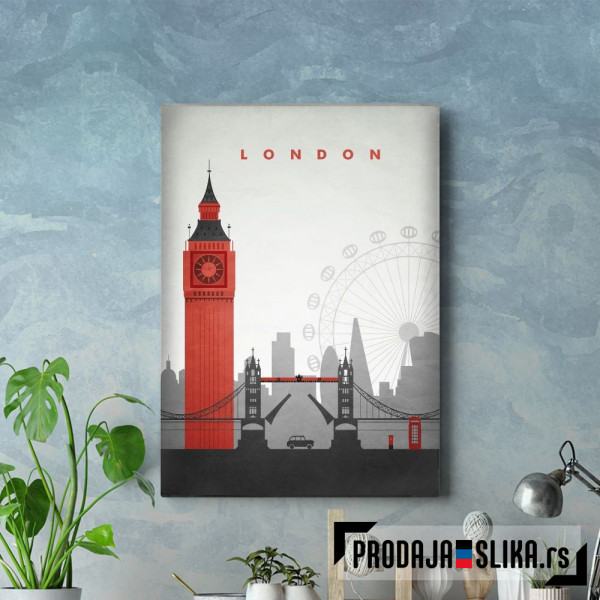 London Travel Poster