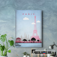 Paris Travel Poster