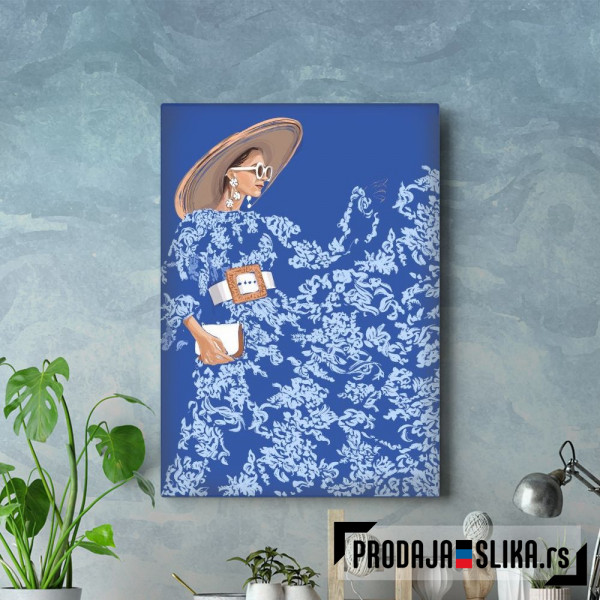 Plava haljina Plava haljina