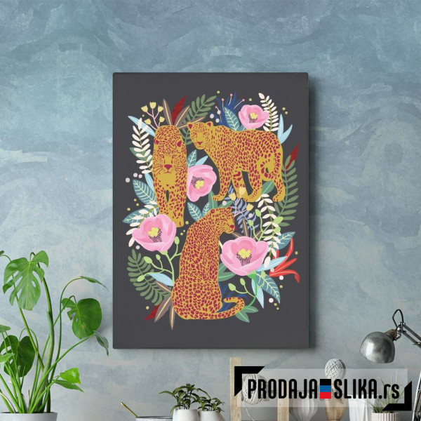 Secret Flower Garden -Leopard Garden-