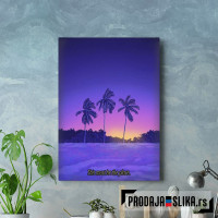 Palm Beach Purple Sunset
