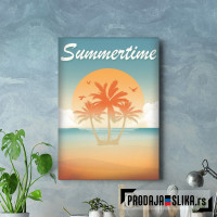 Summertime Palm Beach Sea