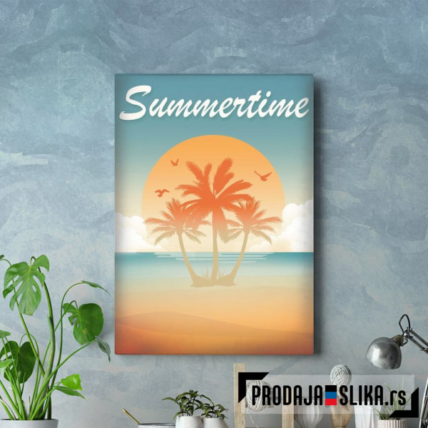 Summertime Palm Beach Sea