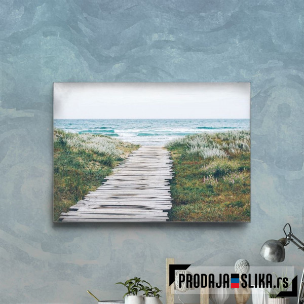 Wooden Path To The Beach 2