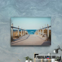 Wooden Path To The Beach