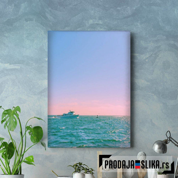 Yacht Ship At The Sea