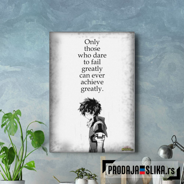 Anime Hero Academia Deku