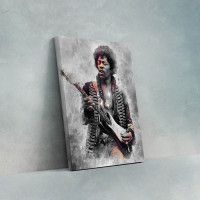 Hendrix in smoke