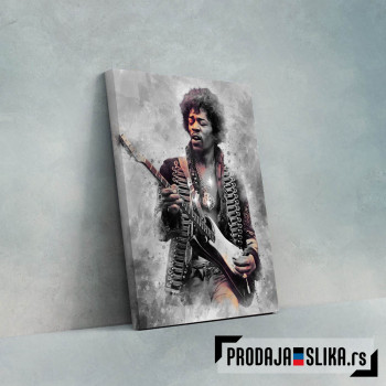 Hendrix in smoke