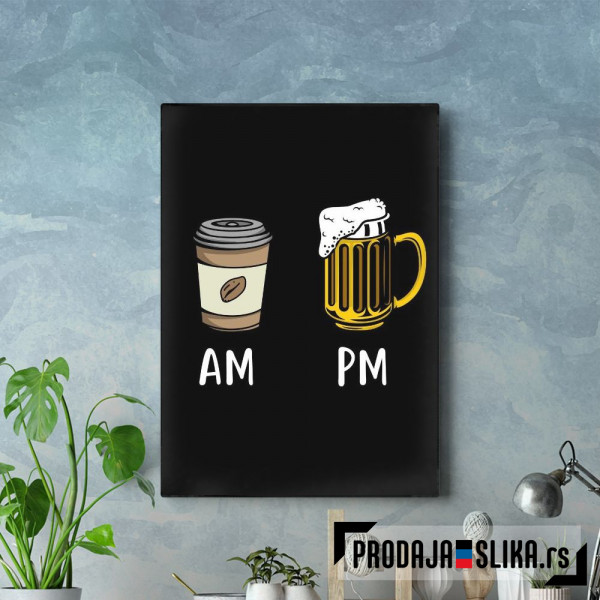 AM PM Beer