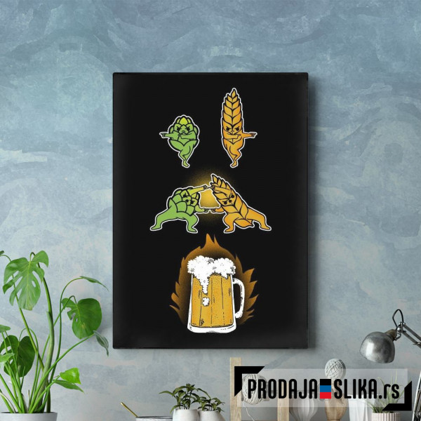 Beer Hop and Malt