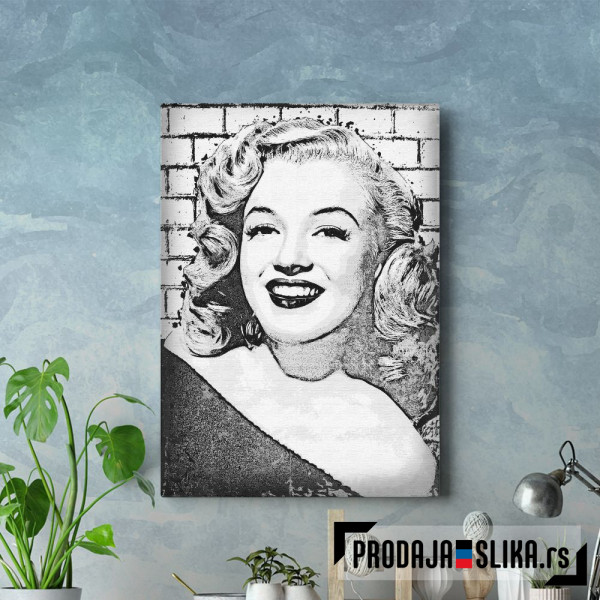 Marilyn Monroe black and white
