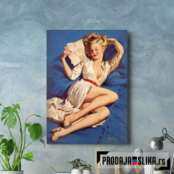 Vintage Pin Up Girl