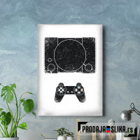 Retro PlayStation Black