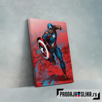 Captain America cartoon