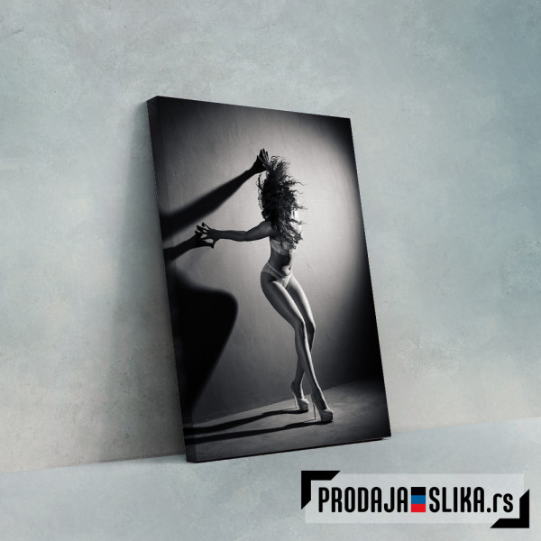 Shadows against the wall