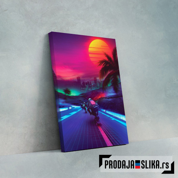 Synthwave Midnight Outrun