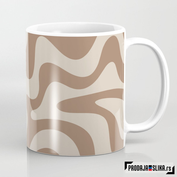 Apstrakcija kovitlac čokoladno mleko