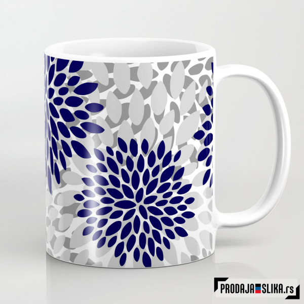 Apstraktni print cveća