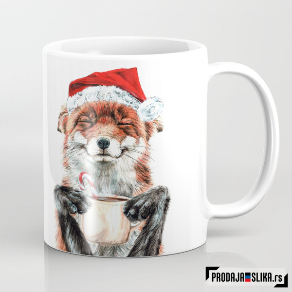 Božićno jutro lisica Božićno jutro lisica