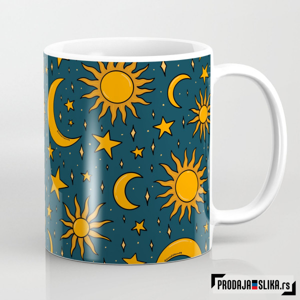 Retro sunce i zvezde Retro sunce i zvezde