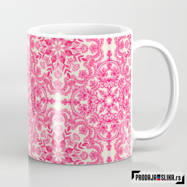 Ružičasti cvetni tribal