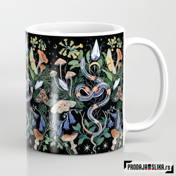 Vrt - Pečurka zmija kristal