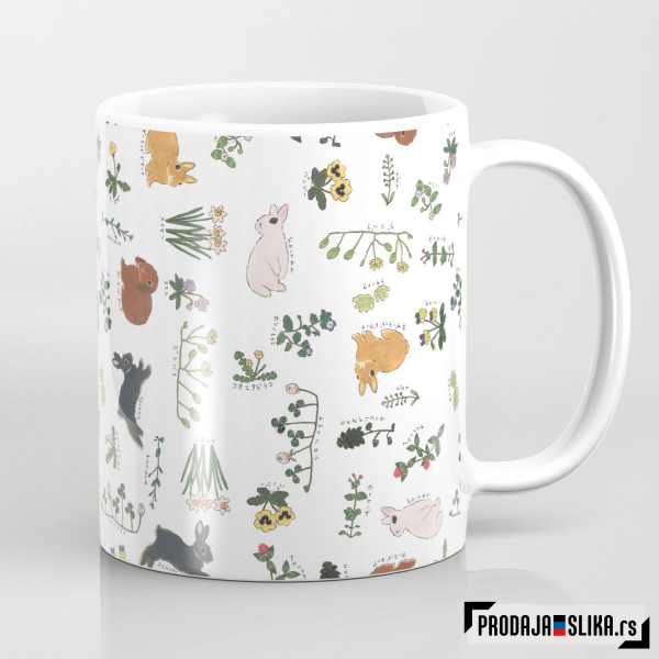 Zečevi i letnje cveće