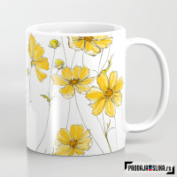 Žuti kosmos cveće Žuti kosmos cveće