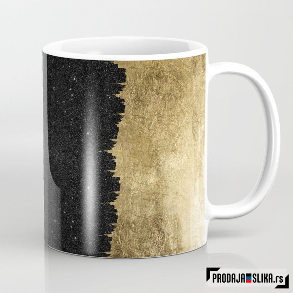 Zvezdana noć - zlatna crna