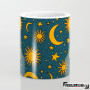 Retro sunce i zvezde Retro sunce i zvezde