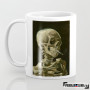 Vincent van Gogh - Skull of a Skeleton with Burning Cigarette Vincent van Gogh - Skull of a Skeleton with Burning Cigarette