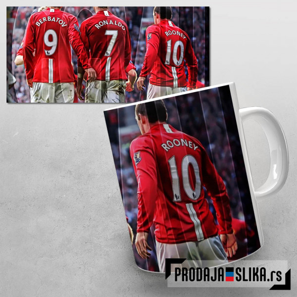 Berbatov, Ronaldo, Rooney - Man Utd