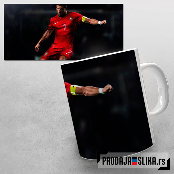 Cristiano Ronaldo ulje na platnu