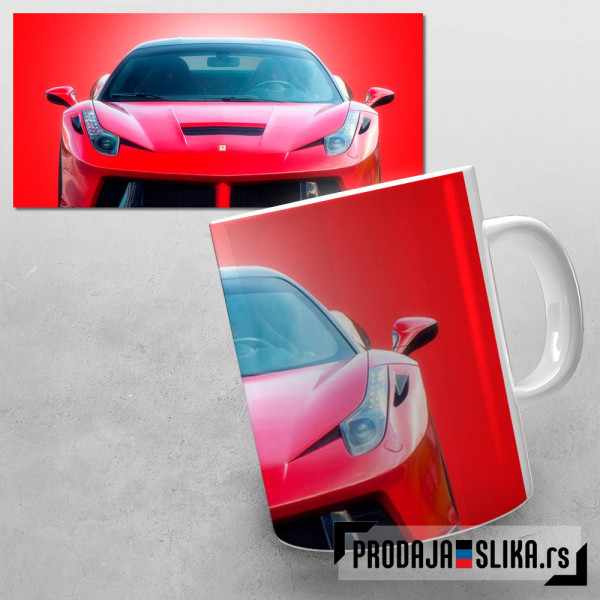 Ferrari red