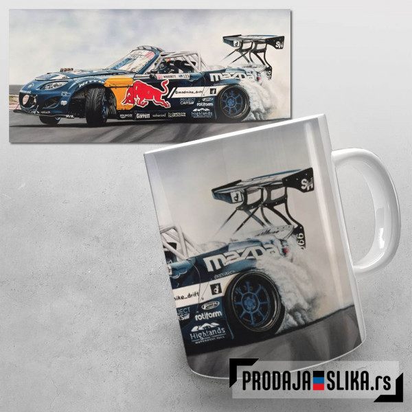 Mazda Red Bull drift