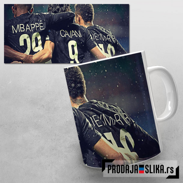 Mbappe, Cavani, Neymar