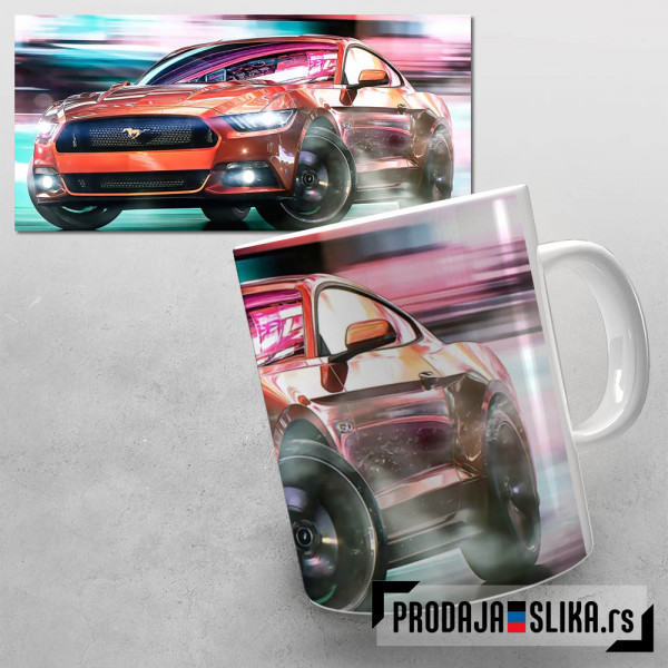 Mustang uljane boje