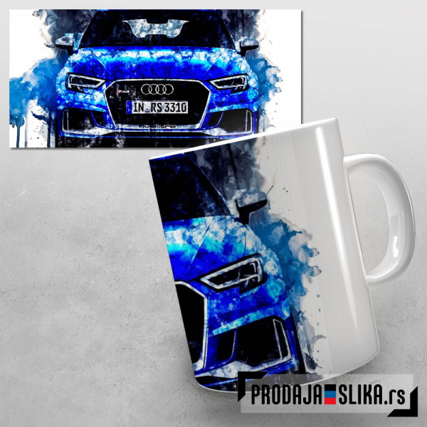 RS 3 Sportback plavi